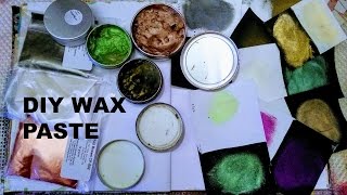 DIY Wax Paste Updated Video Link Below [upl. by Akeylah]