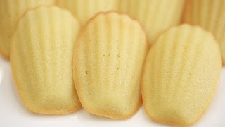 HOMEMADE MADELEINES RECIPE FRENCH BUTTER CAKES [upl. by Noit459]