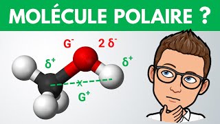 Molécule polaire ou apolaire  ✏️ Exemple corrigé  1ère  Chimie [upl. by Ardiedal]