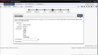 Oracle APEX 424 Tutorial 08 of 22  Create a simple form and report with Application Builder [upl. by Lory]