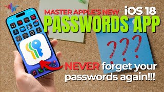 Unleash The Power Of Apples Passwords App The Ultimate Solution For Easy Password Management 🔒🔑 [upl. by Eidissac]