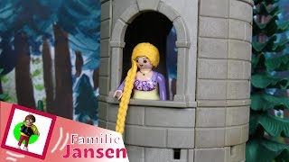 Rapunzel Märchen Familie Jansen  Kinderfilm  Kinderserie Raiponce [upl. by Llovera115]