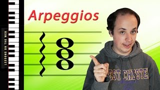 How to Play Arpeggios on Piano The Basics [upl. by Menzies]