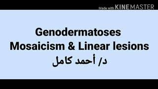 Mosaicism amp Linear lesions [upl. by Nolaj]