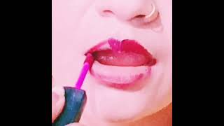 How to make lipstick 💄 😍 shape 💄 😍 💋lipstick hacksbeauty fashion makeup miss Valiya [upl. by Spurgeon]