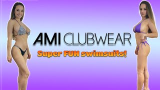 FUN SWIMSUITS FROM AMIBLUBWEAR  SUMMER 2022 [upl. by Yreffeg]