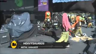 HeavySauriosMetal JurasicoFestival Rock BA722015 [upl. by Anelis]