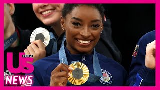 Simone Biles Shuts Down Critics Over Her Hair at the 2024 Olympics [upl. by Nath]