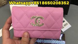 CHANEL FLAP CARD HOLDER Review from BOOTSFY [upl. by Orpheus978]