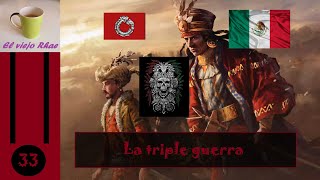 EUIV Aztecas  Capítulo 33 La triple guerra [upl. by Eentruok191]