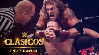 Clásicos en Español Edge vs John Cena – Lucha por el Campeonato de WWE Royal Rumble 2006 [upl. by Donnell884]