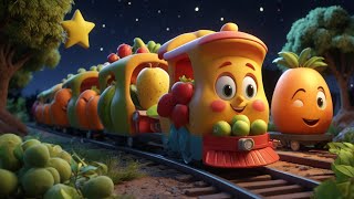 Choo Choo Fruit Train Song Fun Adventure for Kids kidssongs nurseryrhymes [upl. by Ennahgiel]