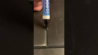 Grout Pen Black Tile Paint Marker Easy Renovation for Black Tile Floors [upl. by Friedlander960]