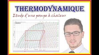 Thermodynamique  Pompe à chaleur  Diagramme enthalpique [upl. by Weld]