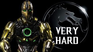 Mortal Kombat X  Triborg Cyrax LK4D4 Klassic Tower VERY HARD NO MATCHES LOST [upl. by Oirram479]