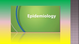 epidemiology Lecture 1 Introduction to Epidemiology علم الوبائيات الدرس الأول مقدمة عامة [upl. by Mcclenon]