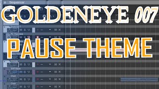 Goldeneye 007 Music Pause Theme Midi Showcase [upl. by Ateiluj265]