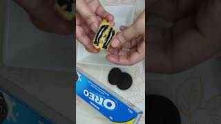 Oreo Pakoda  ये क्या देख लिया🥵  Ahmedabads Famous OREO KE PAKODE😱  Indian Street Food  Cookies [upl. by Neersan]