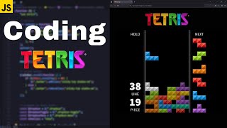 🔴build A Tetris Game Using JavaScript  Tetris Game JavaScript [upl. by Aihcila]