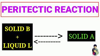 Peritectic Reaction  peritectic process [upl. by Oiluj]