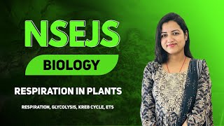 NSEJS  BIOLOGY  Respiration in plants  Class 10 [upl. by Weisburgh82]