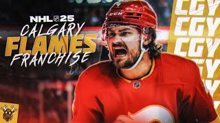 Calgary Flames Franchise In NHL 25 Ep 7 [upl. by Mchale]