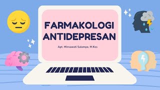 Belajar mudah Farmakologi Antidepresan SSRI SNRI Trisiklik Atipikal MAOI Litium [upl. by Aisek]