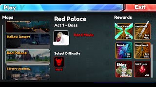 How to macro Raid Red palace  Anime Royale [upl. by Hagai719]