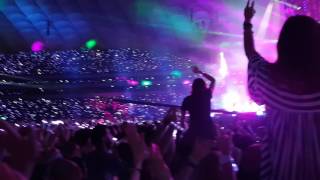 Coldplay Warszawa  18062017  A Sky Full Of Stars [upl. by Elyak]