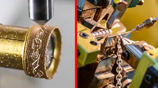 How Jewelry Is Made  Jewelry Manufacturing Process Inside Modern Jewelry Factory ➤1 [upl. by Witkin76]