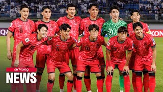 S Korea defeats Kuwait 31 in World Cup qualifier [upl. by Mccafferty]