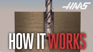 ThroughSpindle Coolant  Haas How It Works [upl. by Hastie]