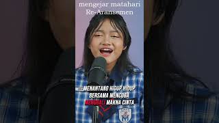 REARANSEMEN COVER MENGEJAR MATAHARI  MUSIK PELAJAR  Part 1 shorts [upl. by Rorke]