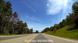 Driving From Walloon Lake To Pellston Airport MI [upl. by Miran]