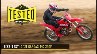 Bike Test 2021 GASGAS MC 250F [upl. by Cordelie]