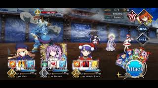 FGO AQ6 five color oni with euryale and c martha [upl. by Kcolttam4]