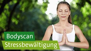 Stressbewältigung – Achtsamkeitsübung Bodyscan  angeleitete Körperreise [upl. by Barbara]