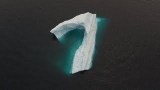 10000 Year Old Iceberg Bay Bulls Newfoundland and Labrador [upl. by Barfuss]