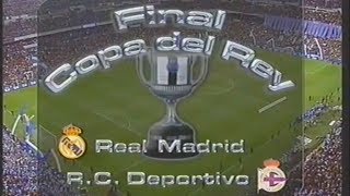 Final Copa del Rey 200102 R Madrid 12 RC Deportivo 06032002 [upl. by Corsetti]