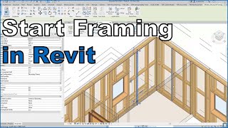 Basic framing workflow in Revit using BeSmart solutions [upl. by Pace]