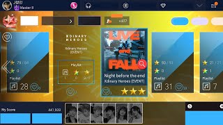 quotNight before the endquot Xdinary Heroes SuperStar JYP  Hard mode ⭐⭐⭐ 1st try AllP [upl. by Mulford]