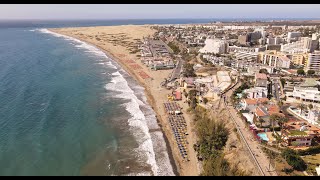 GRAN CANARIA  WALKING TOURDRON  MIRADOR DE LAS DUNAS PLAYA DEL INGLES [upl. by Robaina]