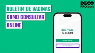 Como consultar o boletim de vacinas eletrónico [upl. by Esir]