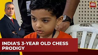 ThreeYearOld Anish Sarkar Becomes Youngest FIDE Rated Chess Player  Good News Today [upl. by Refinnaej]