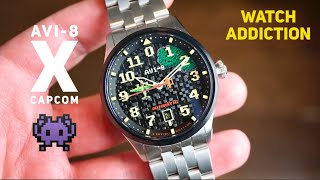 Avi 8 Flyboy Capcom Automatic Pilot Watch Review [upl. by Matti370]