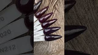 Ciemno Fioletowe Pudry Tytanowe Manicure TytanowyNSN New Style of Nails paznokcie nails nailstyle [upl. by Anatnahs446]