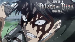 Attack On Titan Levi VS The Beast Titan English Dub [upl. by Yticilef]