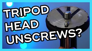 How to Attach a Tripod Head [upl. by Friederike]