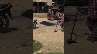 Para Bazar to Baldirai Quality of Road Repairing trending funny trendingshorts [upl. by Ayama]