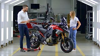 FIRST LOOK 2025 ALL NEW DUCATI MULTISTRADA V4 V4S amp V4 PIKES PEAK [upl. by Ettennan]